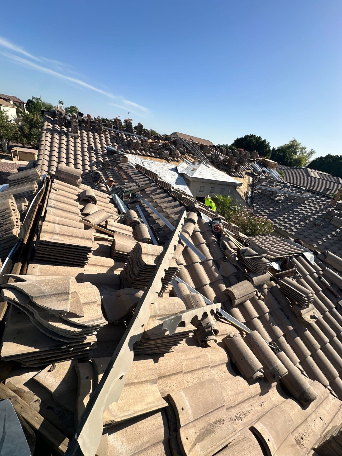 Project 5,200 Sq. Ft. Tile Roof Underlayment Replacement in East Mesa image
