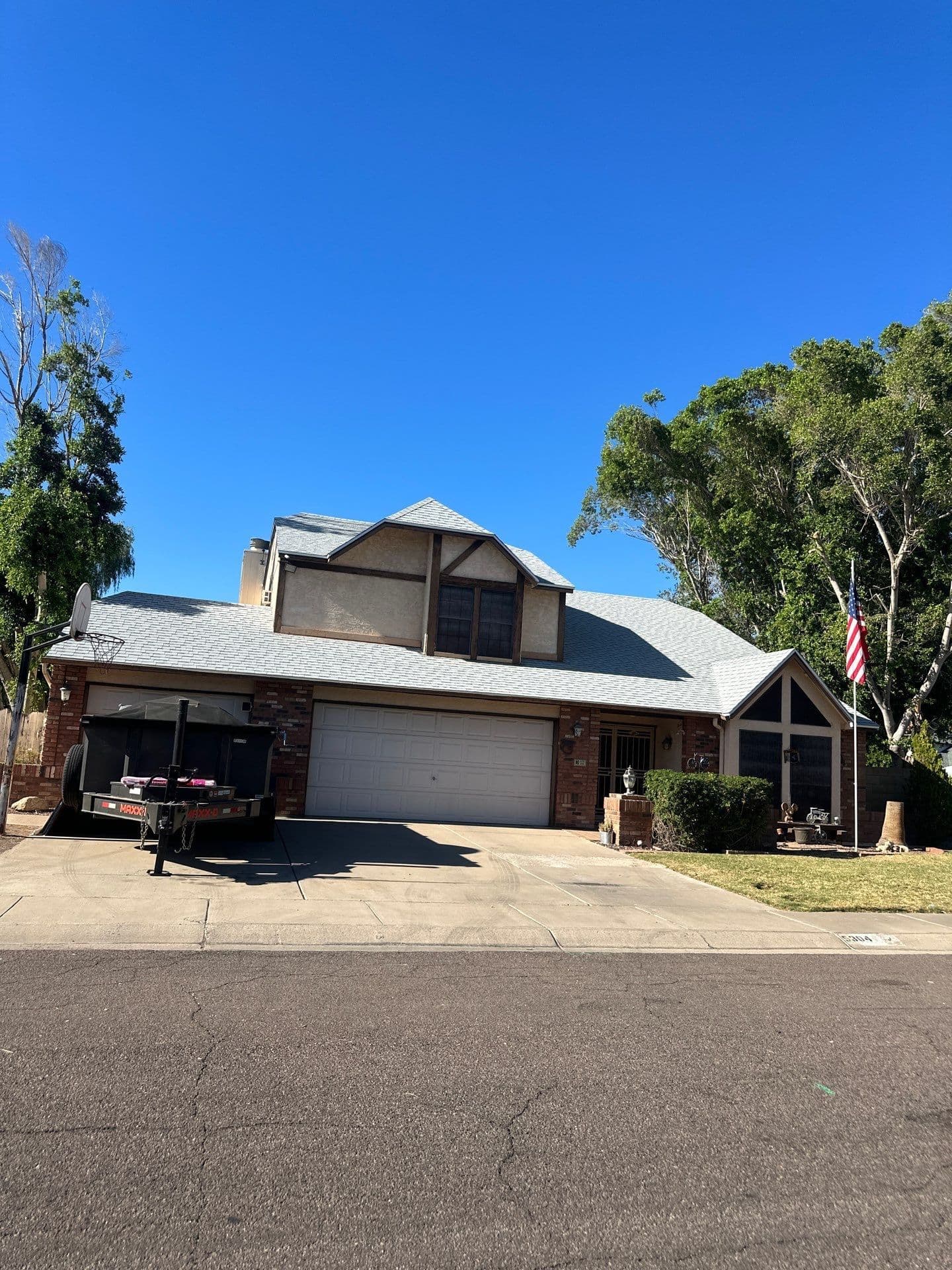 Project New 30-Year Shingle Installation in Glendale Arizona image